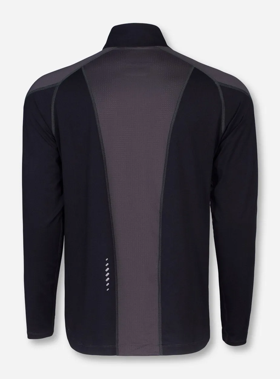 Texas Tech Columbia "Freeze Degree II" Black Quarter Zip Pullover