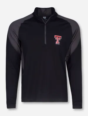 Texas Tech Columbia "Freeze Degree II" Black Quarter Zip Pullover